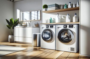 Samsung top-load washer and dryer
